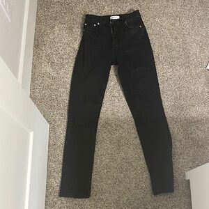 Zara Black Denim Pants